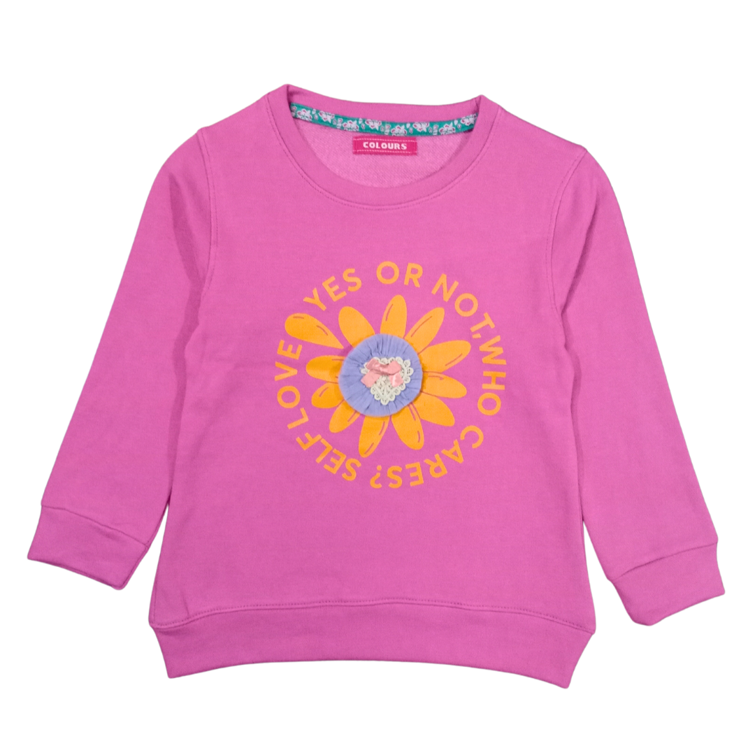 Girls Fleece Sweatshirt