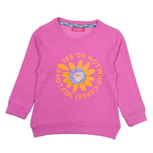 Girls Fleece Sweatshirt