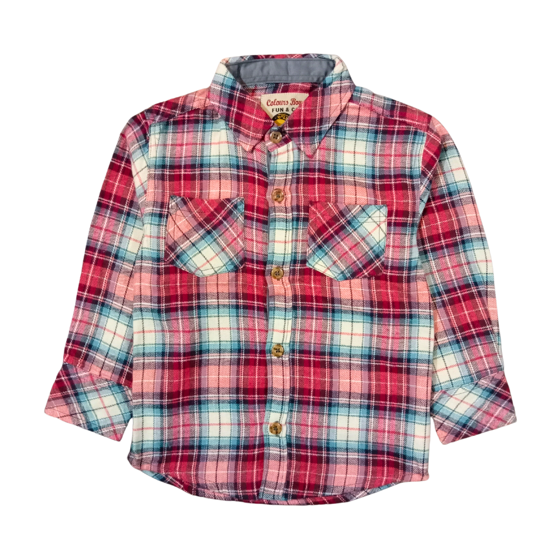 Boys Check Shirt