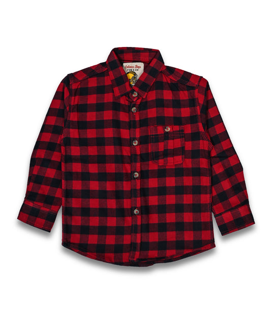 Boys Plaid Shirt