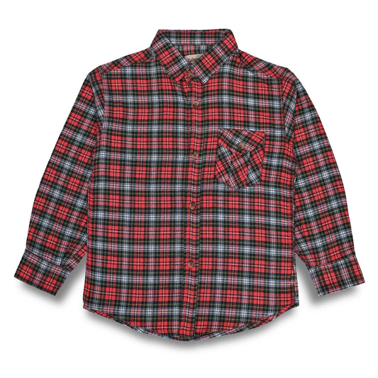 Boys Plaid Shirt